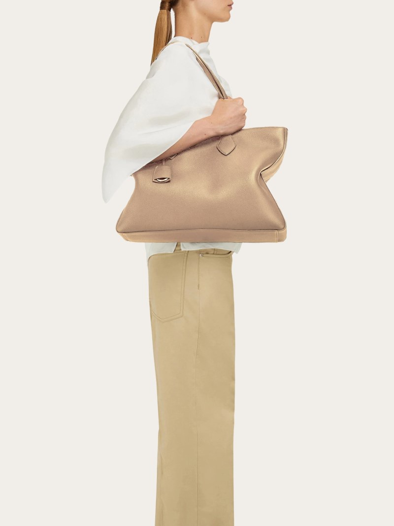 Ferragamo | Women's Tote Bag - Stone
