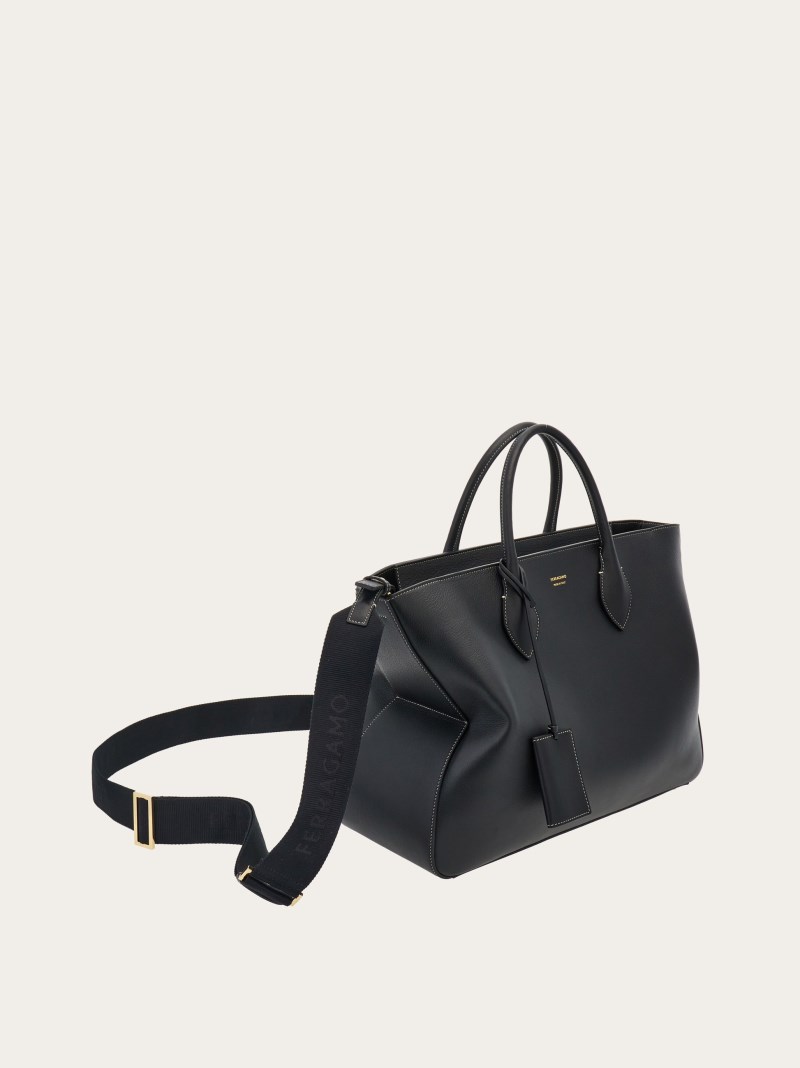 Ferragamo | Men's Tote Bag - Black