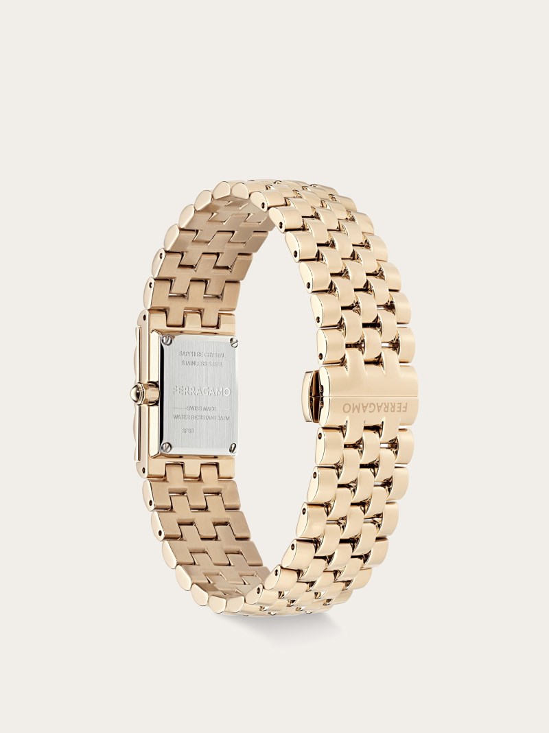 Ferragamo | Women's Secret Watch - Ip Rose Gold/White