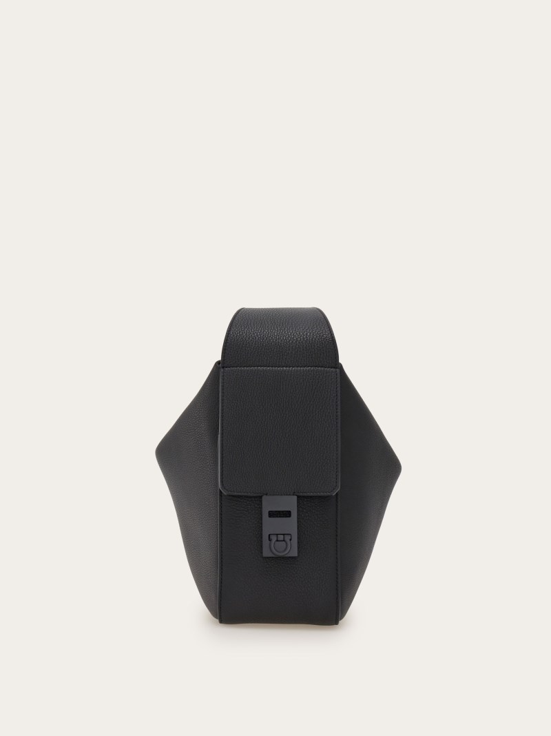 Ferragamo | Men's Crossbody Bag - Black