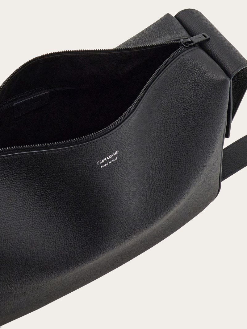 Ferragamo | Men's Crossbody Bag - Black