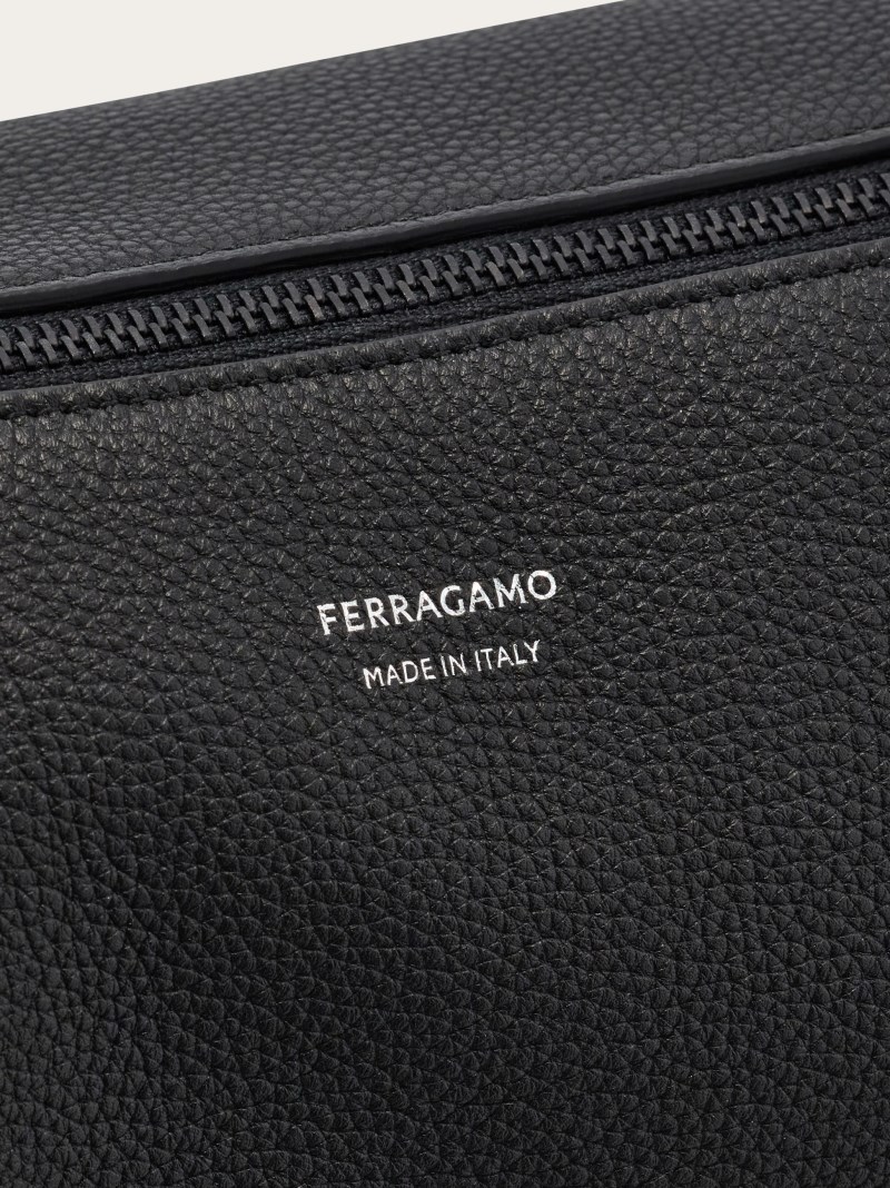 Ferragamo | Men's Crossbody Bag - Black