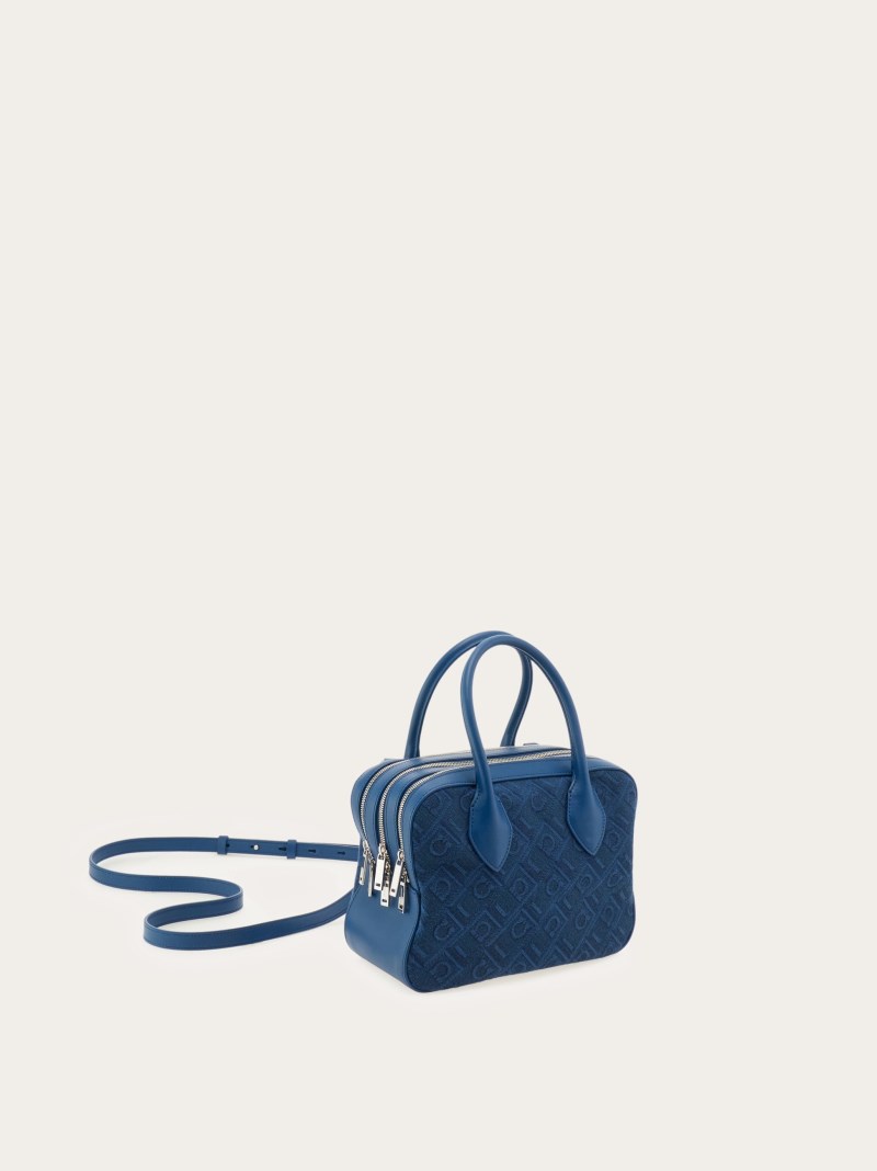 Ferragamo | Women's Handbag - Teal Blue