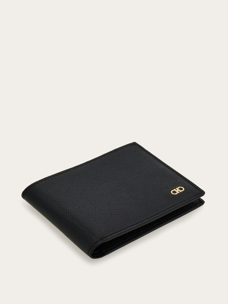 Ferragamo | Men's Gancini Wallet - Black