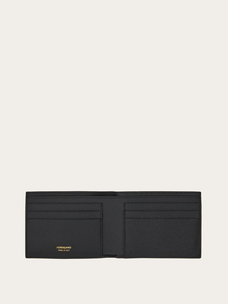 Ferragamo | Men's Gancini Wallet - Black