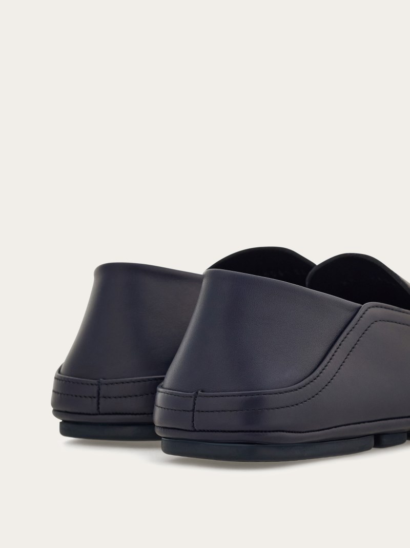 Ferragamo | Men's Hybrid Driver With Gancini Ornament - Navy Blue