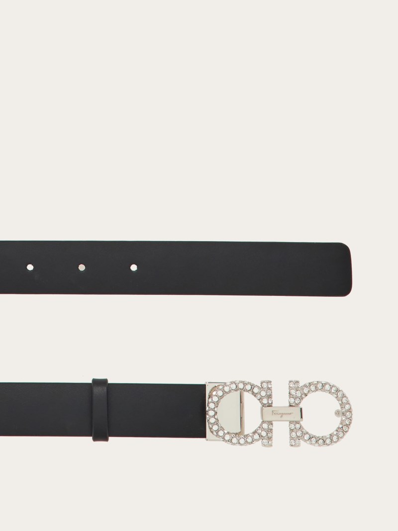 Ferragamo | Women's Adjustable Gancini Belt - Black