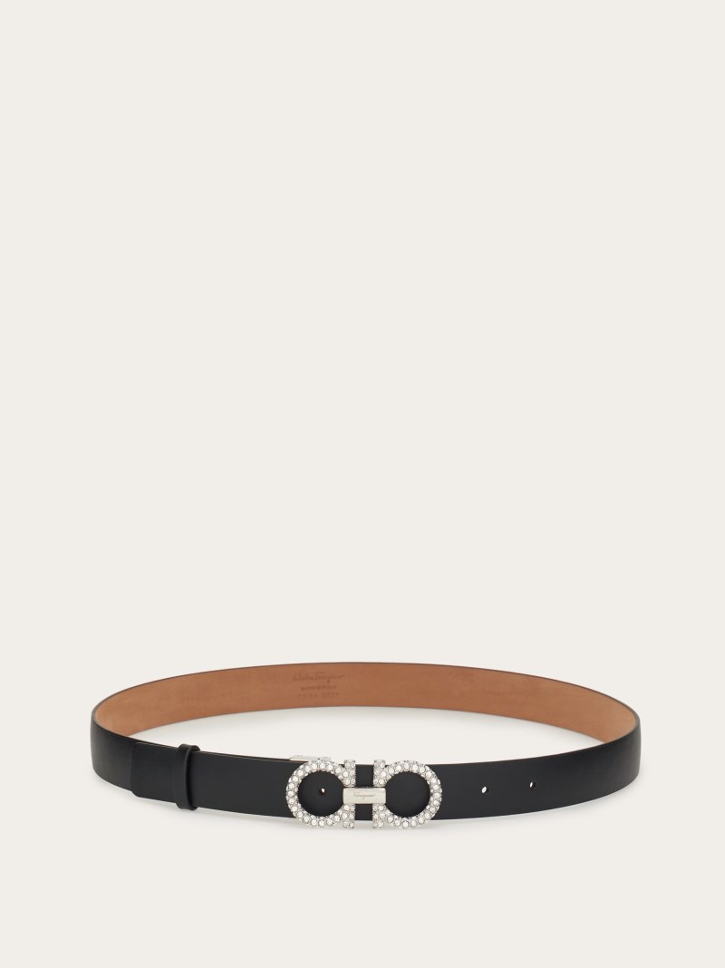 Ferragamo | Women's Adjustable Gancini Belt - Black