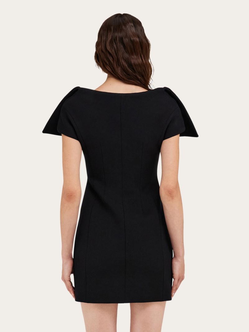 Ferragamo | Women's Stretch Gabardine Sleeveless Jacket - Black