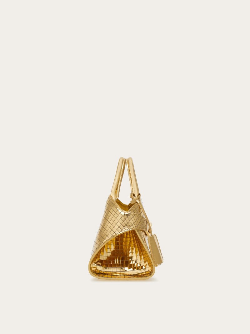Ferragamo | Women's Hug Handbag - Gold