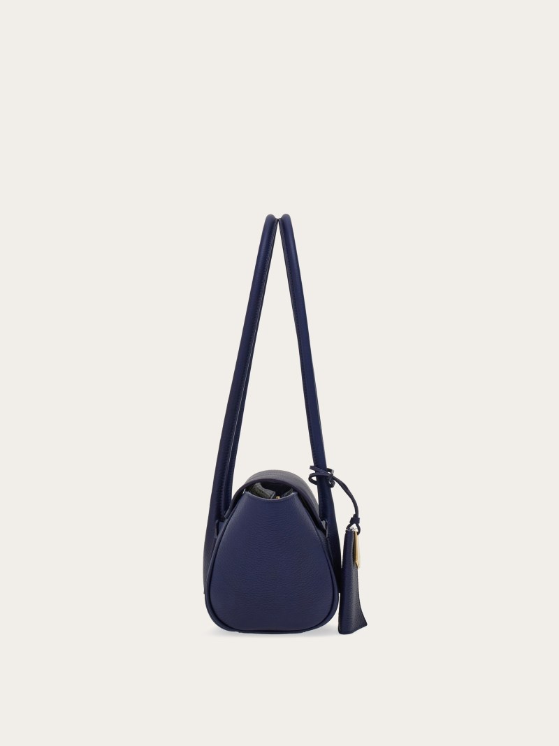 Ferragamo | Women's East-West Tote Bag - Midnight Blue