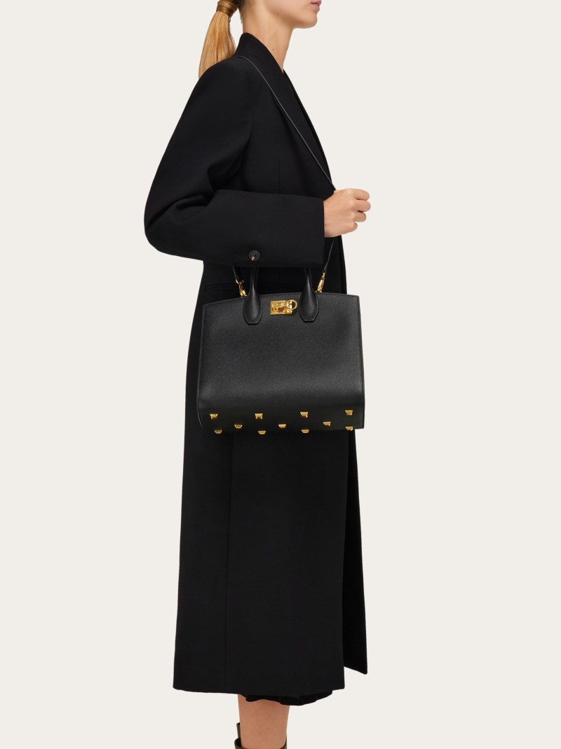 Ferragamo | Women's Studio Box Bag - Black