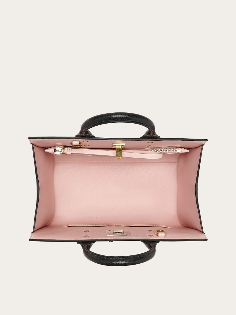 Ferragamo | Women's Studio Box Bag - Black