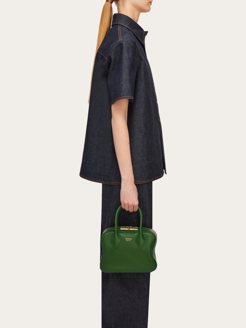Ferragamo | Women's Handbag - Forest Green