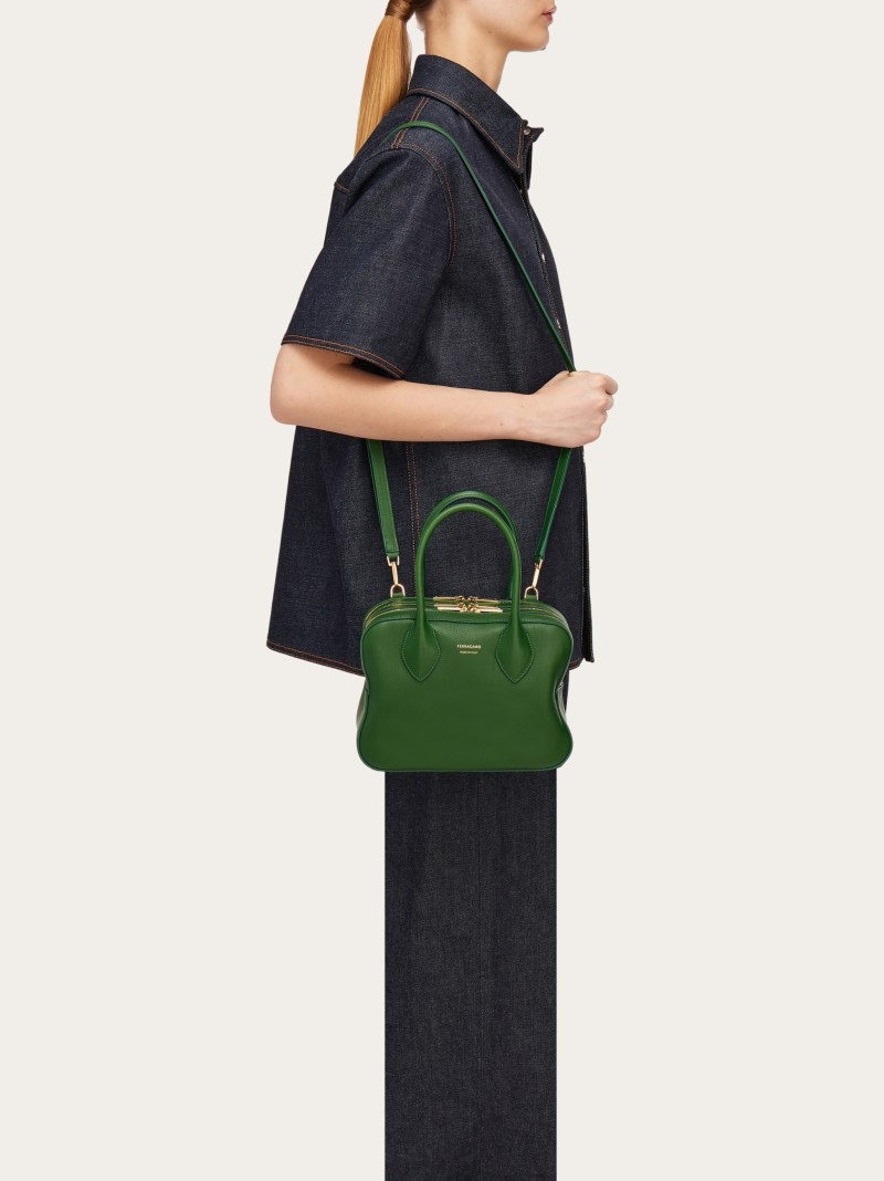 Ferragamo | Women's Handbag - Forest Green