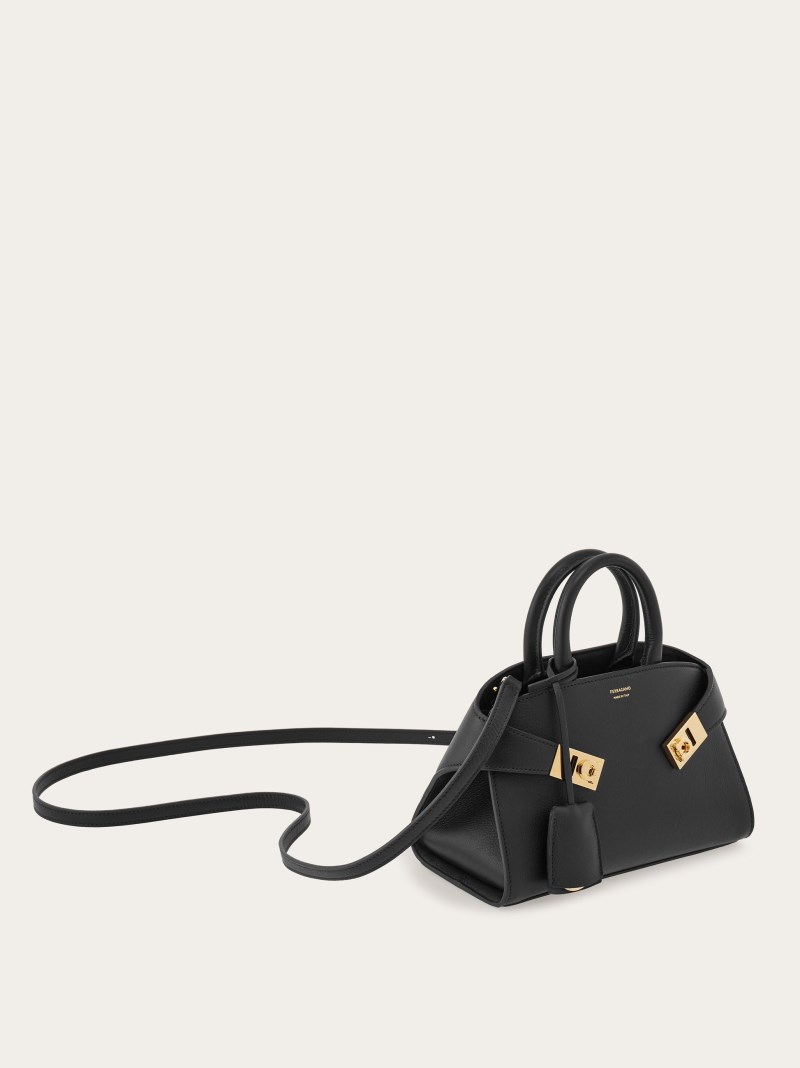 Ferragamo | Women's Hug Handbag - Black