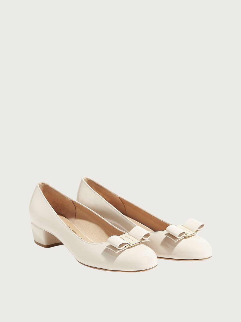 Ferragamo | Women's Vara Pump - White