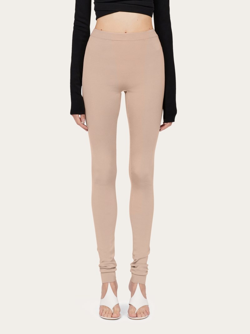 Ferragamo | Women's Viscose Leggings - Ballet Pink
