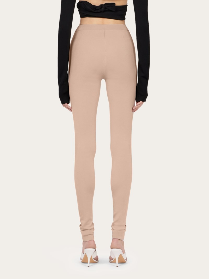 Ferragamo | Women's Viscose Leggings - Ballet Pink