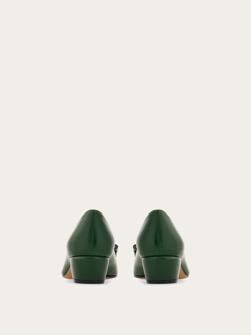 Ferragamo | Women's Vara Pump - Forest Green