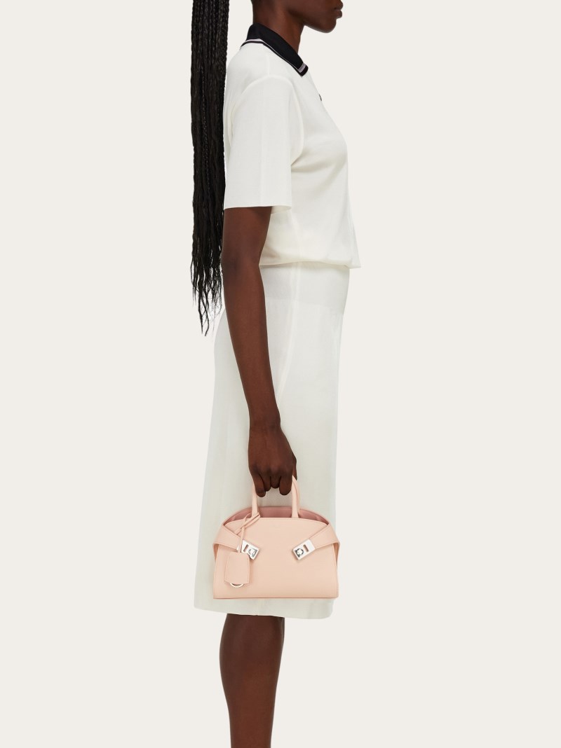 Ferragamo | Women's Hug Handbag - Nylund Pink