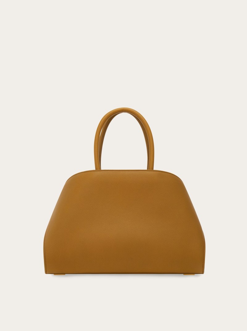 Ferragamo | Women's Hug Handbag - Burnt Ocher