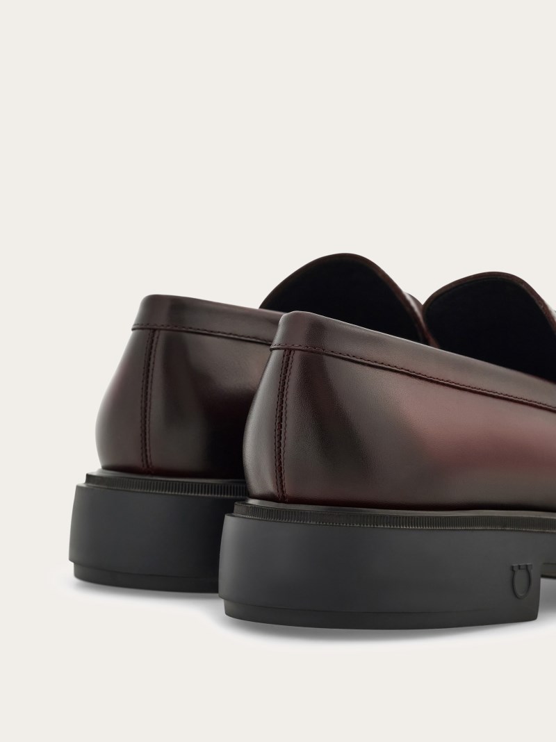 Ferragamo | Men's Penny Loafer - Oxblood